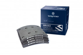 Накладка тормозная задняя (8 отверстий) WAYTEKO PREMIUM