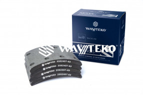 Накладка тормозная передняя (8 отверстий) WAYTEKO