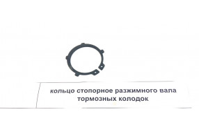 Кольцо стопорное вала тормозного кулачкового