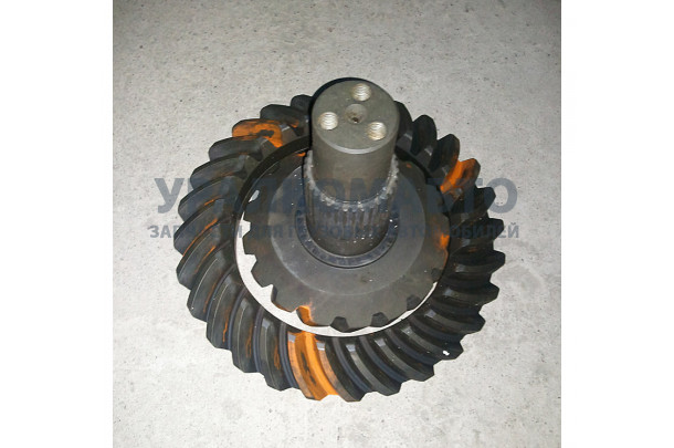 Главная пара F2000 Z=28/17 среднего моста мелкий шлиц SHAANXI DZ9114320689