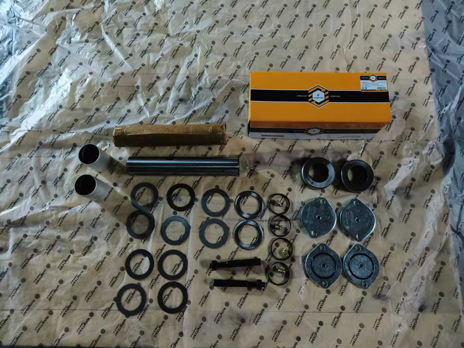 Ремкомплект шкворней на ось d=48, L=275 (высокая проточка) рестайлинг J6 WAYTEKO PREMIUM